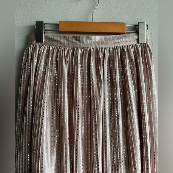 Anthropologie Sabina Musayev "Cassia" Pleated Midi Skirt Size 4 - Picture 5 of 9